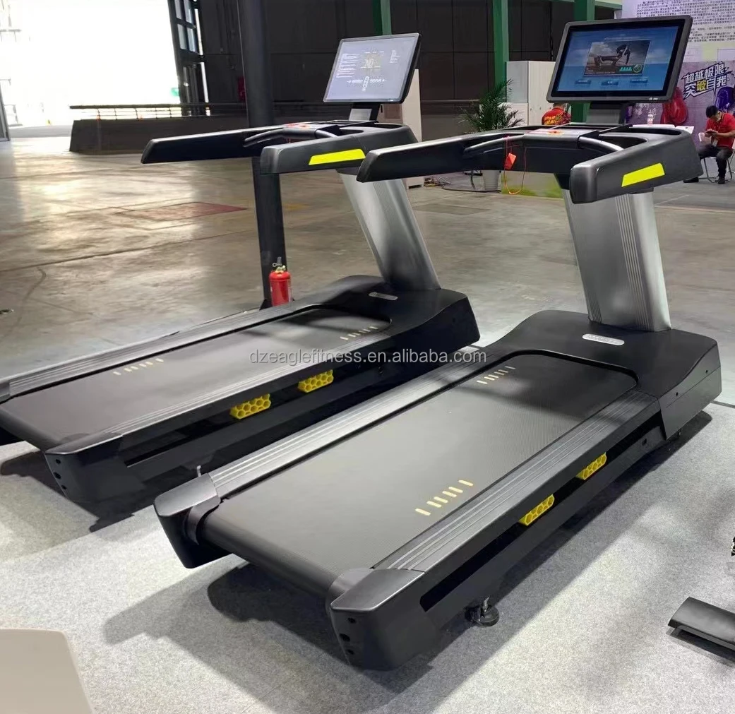 Commercial Motorized Treadmill Running Machine With Touch Screen