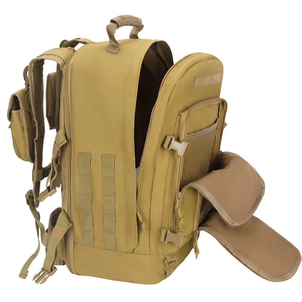 

Водонепроницаемый ручной рюкзак Molle Assault Рюкзак для путешествий на открытом воздухе Походная поездка Mochila para hombre Кемпинг Охота Мужской рюкзак