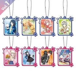SEKAI PROJECT Game PJSK LEO/NEED Ichika Saki Honami Shiho VBS Vivid BAD SQUAD Akito Toya Kohane An Original Rubber Keychain