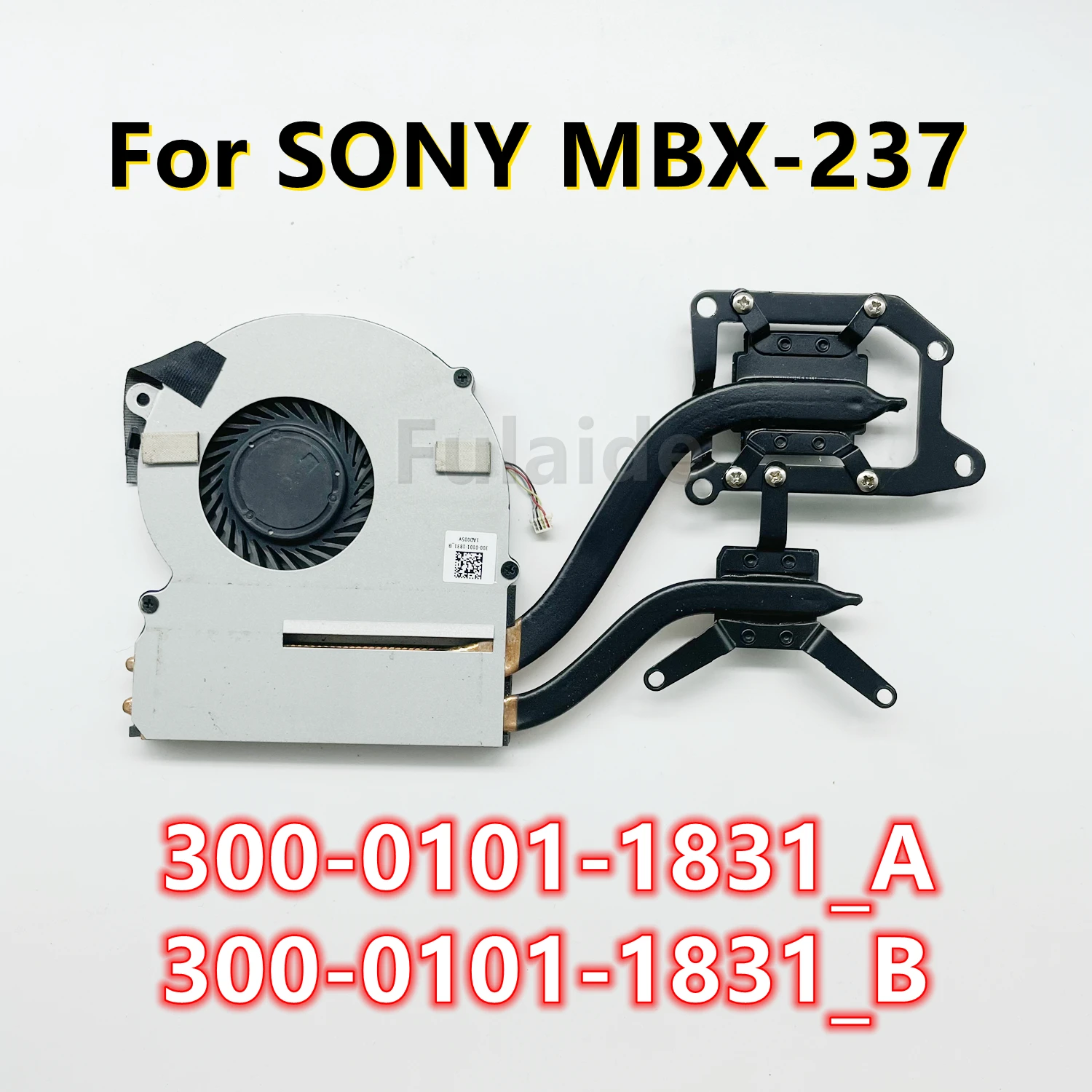 Вентилятор охлаждения радиатора 300-0101-1831_A 300-0101-1831_B для SONY MBX-237 VPCSA VPCSB VPCSC