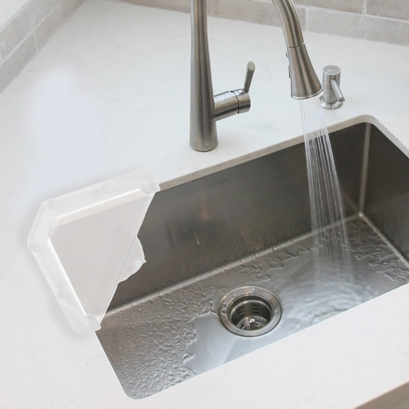 

Kitchen Sink Triangle Filter Strainer Triangular Rack Food Waste Leftover Catcher Mesh Bags Efficient Drainage Tidy Kitchen