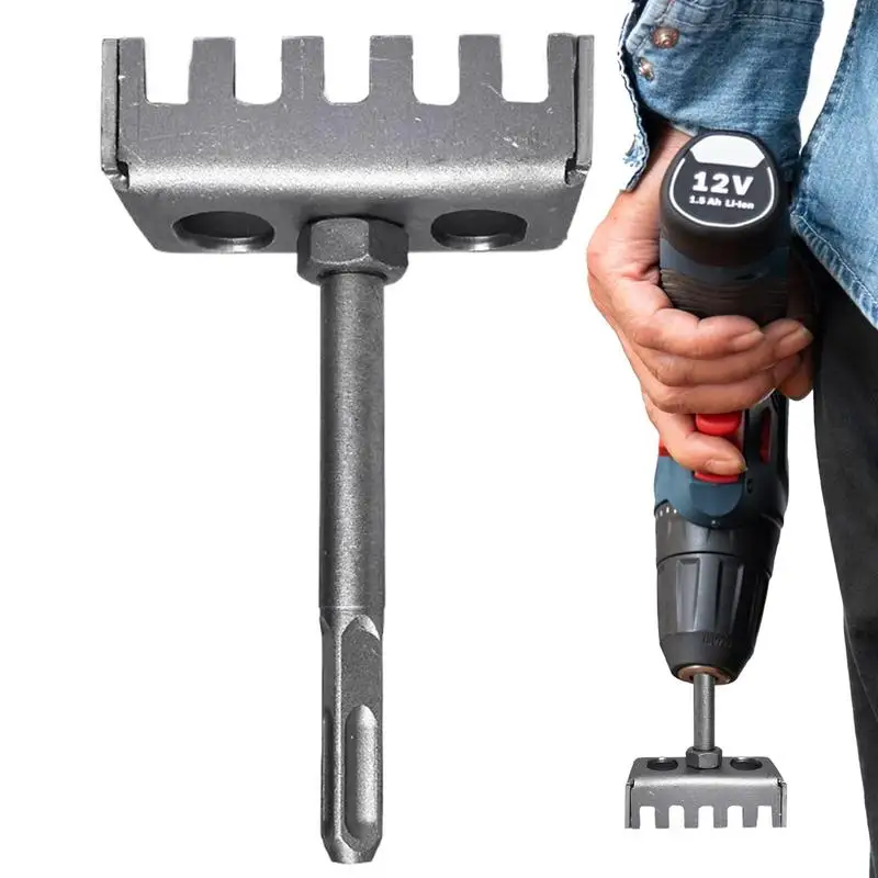 

Square Hole Cutter Socket Slot Cutter Portable Stainless Steel Junction Box Cutout Saw Square Hole Puncher For Brick Concrete