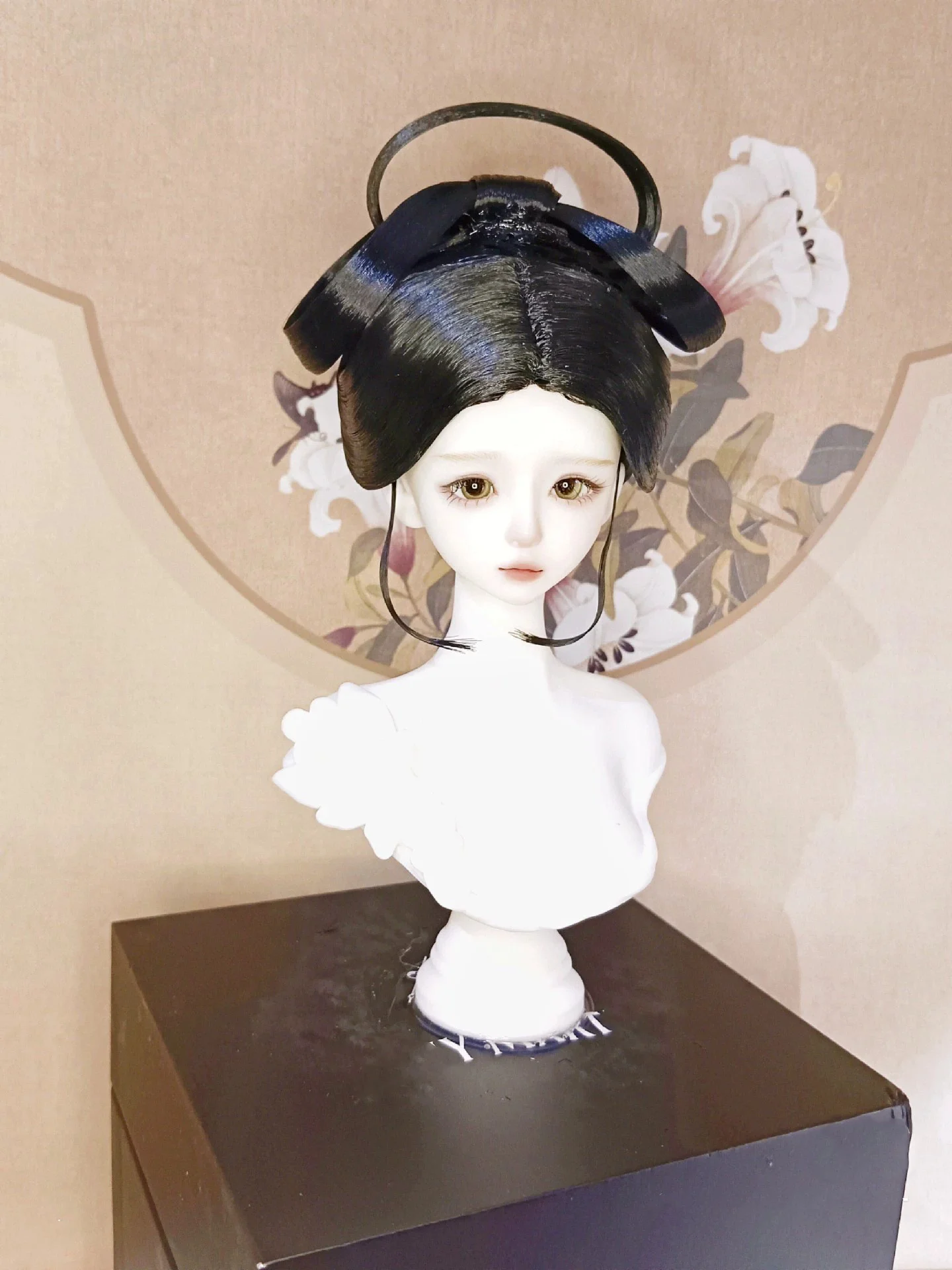 

1/4 1/3 Scale BJD Doll Wigs Ancient Costume Hanfu Vintage Style Hair Fairy Wig For MSD SD13 Girl SSDF Uncle Accessories A1737