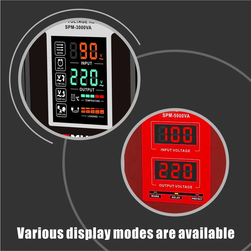 

Factory Supply OEM Tmux SPM 10KVA Voltage Regulator Single Phase Automatic Voltage Stabilizers Output 220v AVR