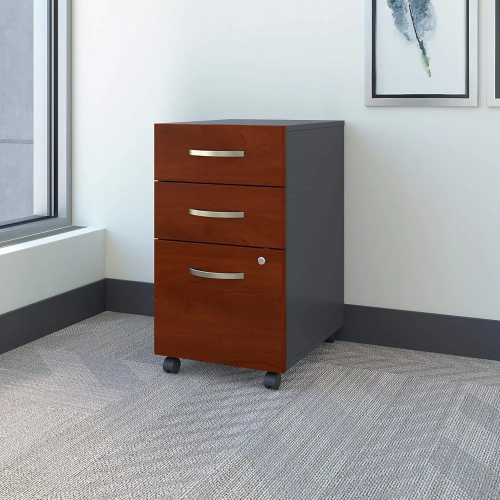 Office Drawer - Series C Mobile Under Desk Cabinet Arrives Fully Assembled | Stylish Drawer File Cabinet for Professional