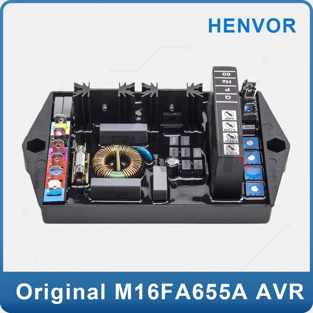 

Регулятор напряжения AC Marelli M16FA655A AVR, стабилизатор электродвигателя 220 В, регулируемый трехфазный модуль управления