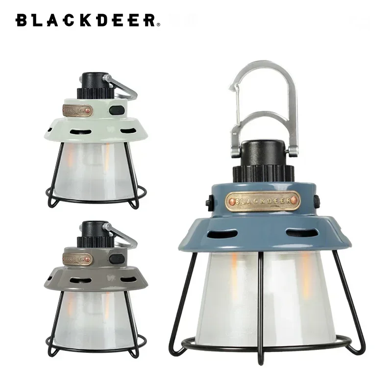 

Black Deer Lights Camp Rechargeable Hanging Tent Fishing Attractor High Power Camping Lantern Emergency 4 Modes Watertight LED