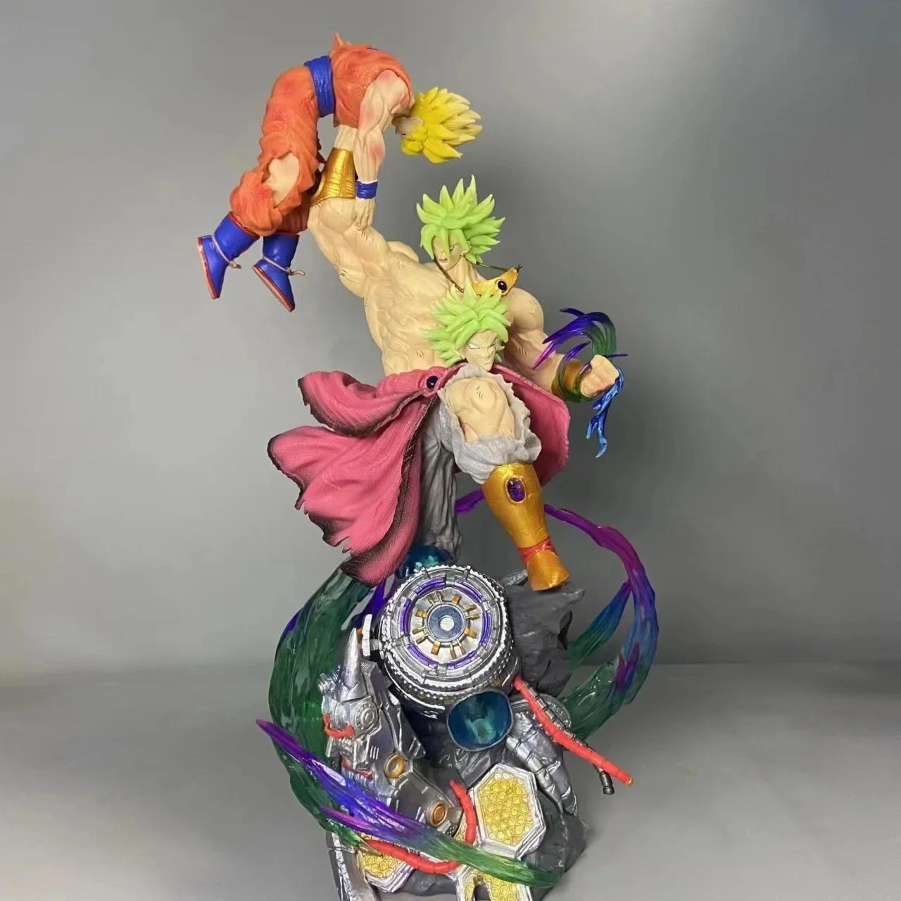 Figura de Dragon Ball de Anime, Super bomba, Son Goku, Torankusu, Krillin, Broli, Demonize, Vegeta, Frieza Vs, modelo de figuras de acción de Son Goku