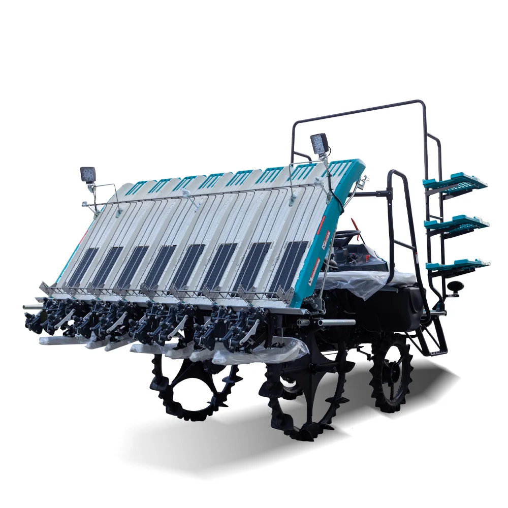 Automatic Operated Ride Type 4 Rows ISO Certificates Paddy Rice Transplanter With Good Price