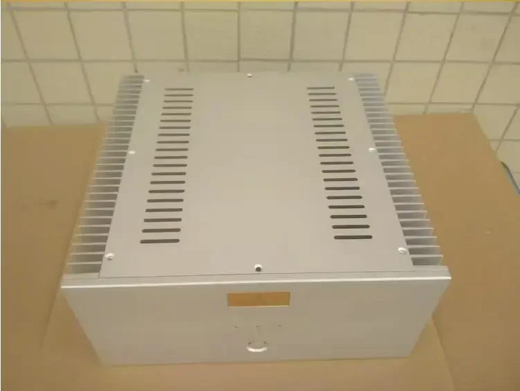 ST3215 GOLOMUND Kotak Penutup DIY Audio HiFi Sasis Amplifier Daya Kelas Aluminium Penuh