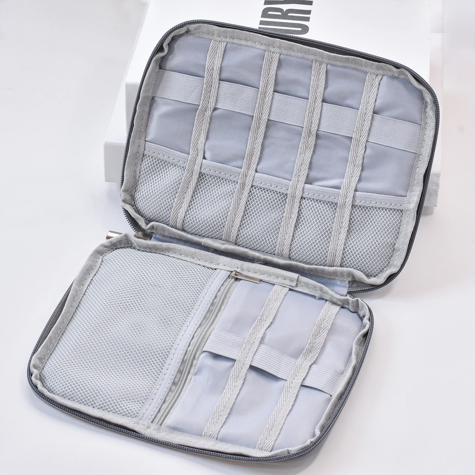 صندوق حزام ساعة محمول لساعة أبل، حافظة منظم للساعة، كابل بيانات، ساعة سفر، حزام معصم، حقيبة تخزين، حامل