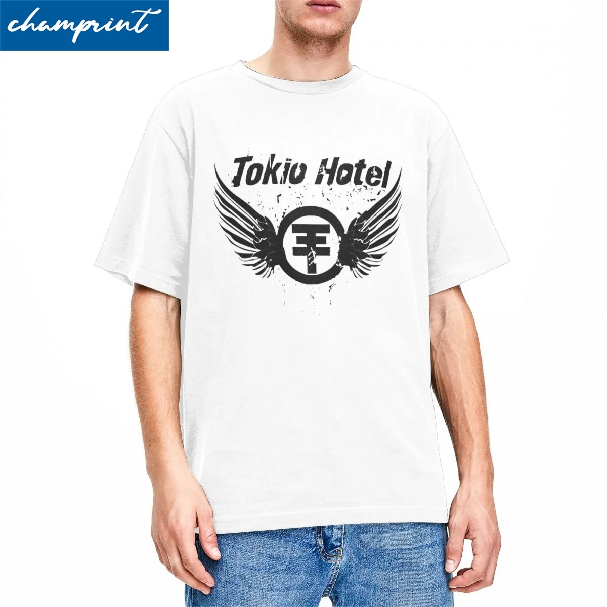 Tokio Hotel Rock Band T-Shirts for Men Women Tour German Pop Funny Pure Cotton Tee Shirt Short Sleeve T Shirt Summer Clothes