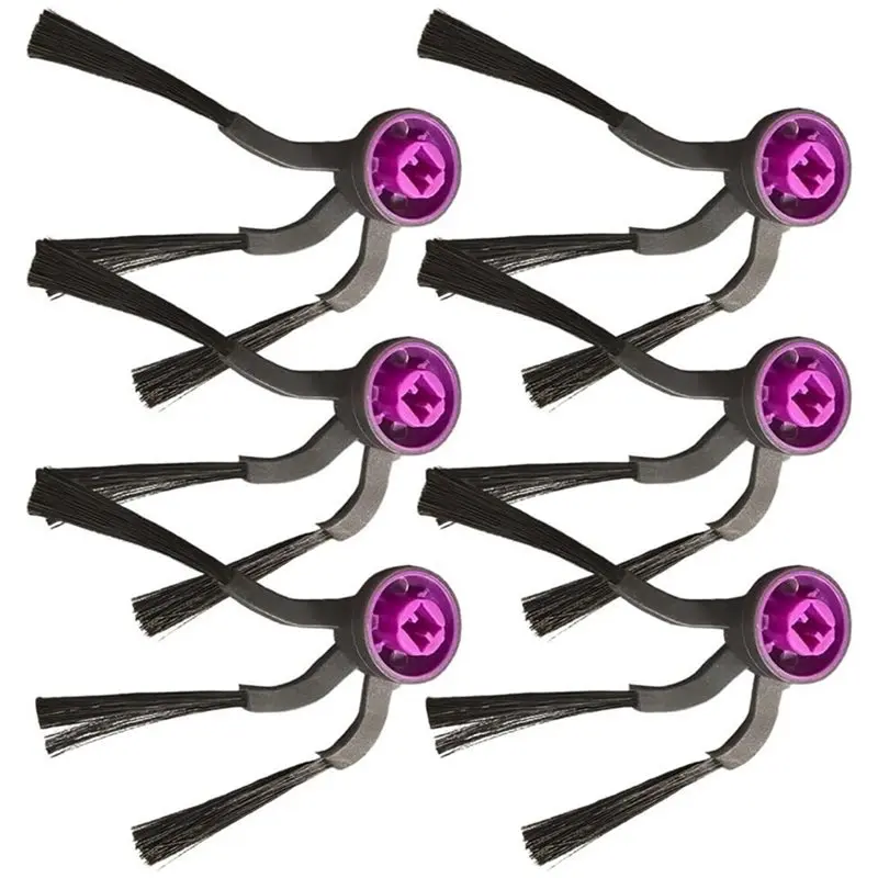 A38T-الفرش الجانبية لـ Midea V16 / Eureka J15 Evo Ultra أجزاء المكنسة الكهربائية الروبوتية ذاتية التفريغ حافة فرش النايلون