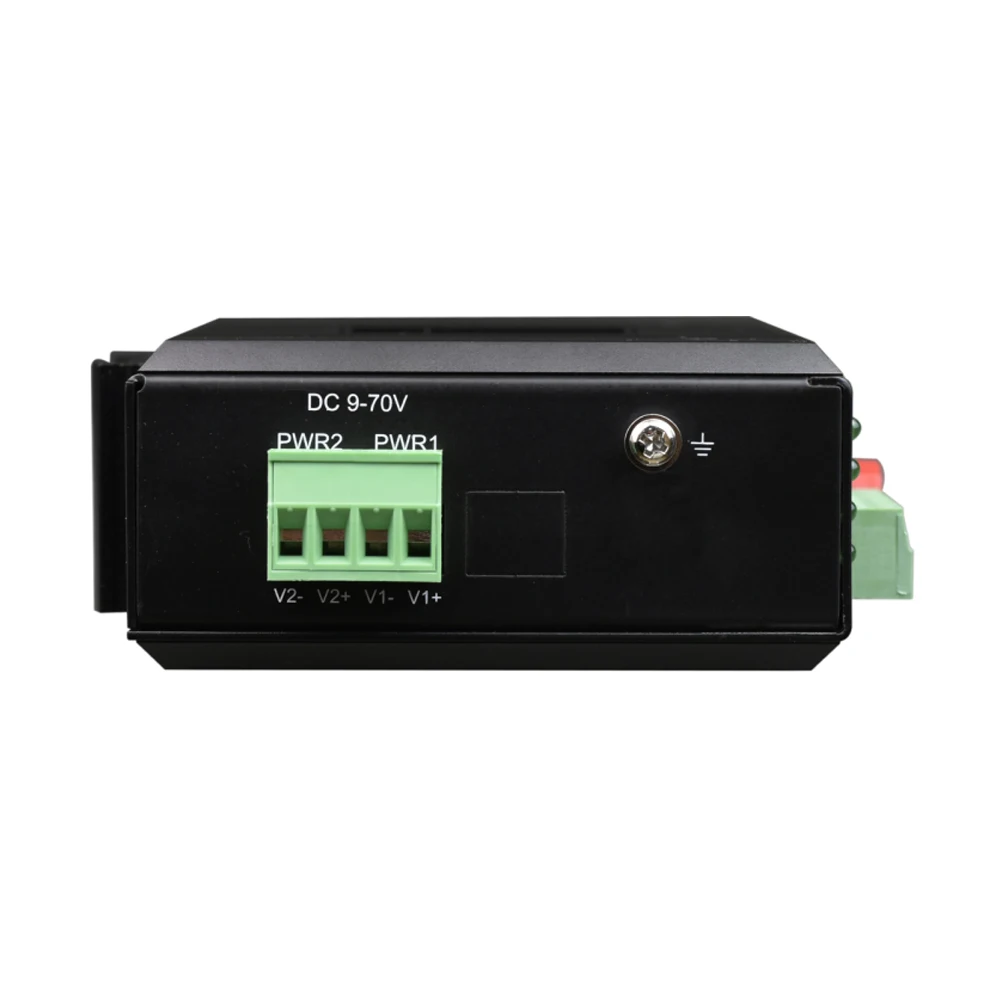 

Промышленный рельсовый 8-портовый преобразователь 10/100Base-T FE RJ45 в оптоволоконный медиаконвертер