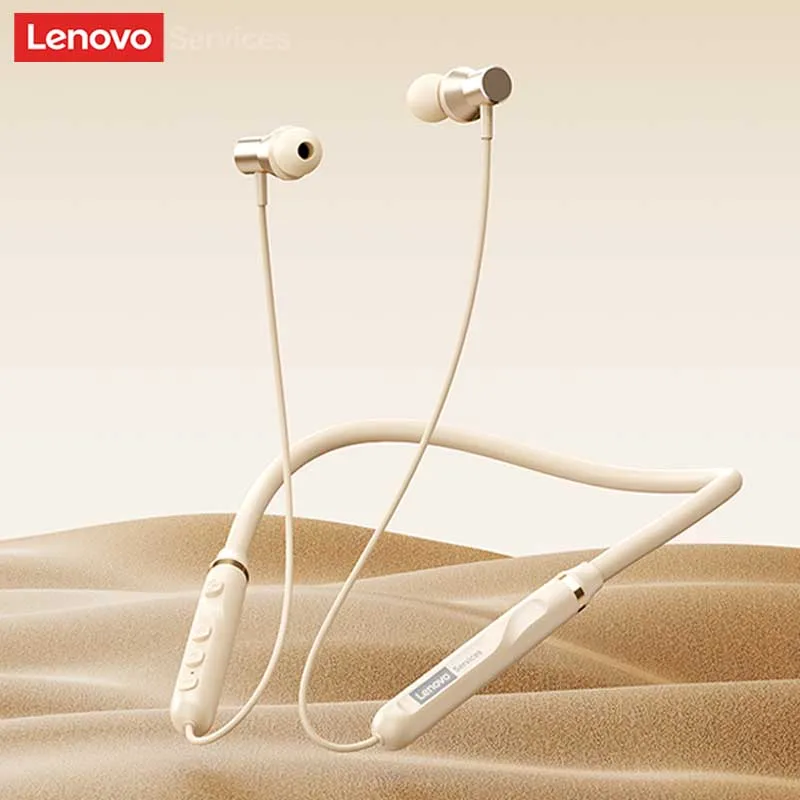 Originele Lenovo Y111 Bluetooth 6.0 hoofdtelefoon Nekband Waterdichte magnetische oordopjes Stereo Running Sport Gaming Draadloze headset
