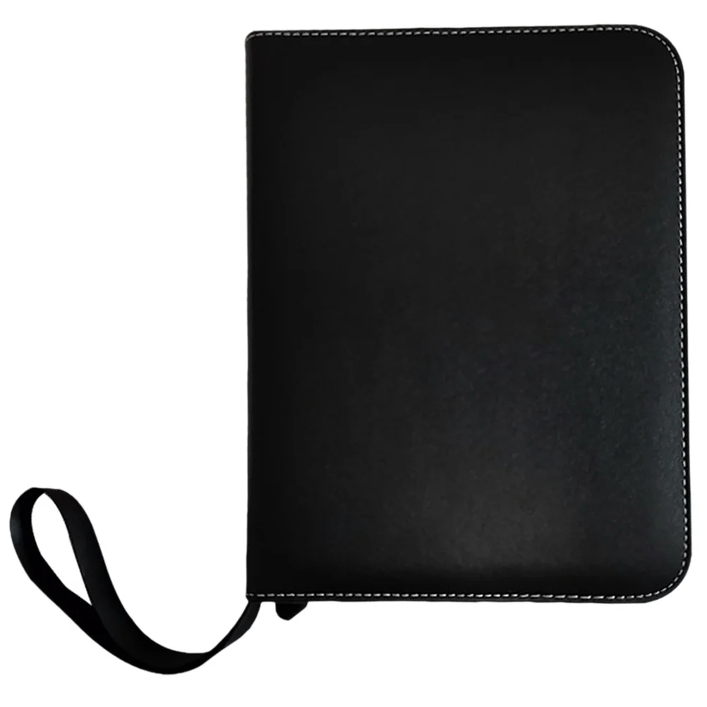 

PP Football Card Album Sleeves for Trading Cards Storage Photo Holder Black Binder Display Folder