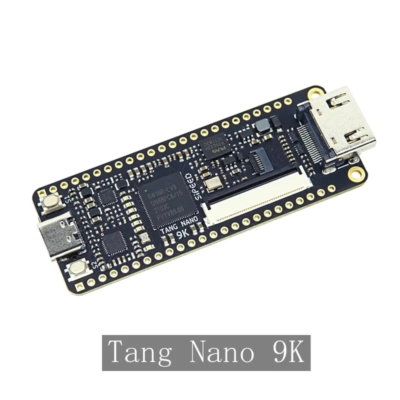 Плата дев Tang Nano 9K FPGA | 8640 LUT, RISC-V софткор и HDMI для IoT/встраиваемых проектов