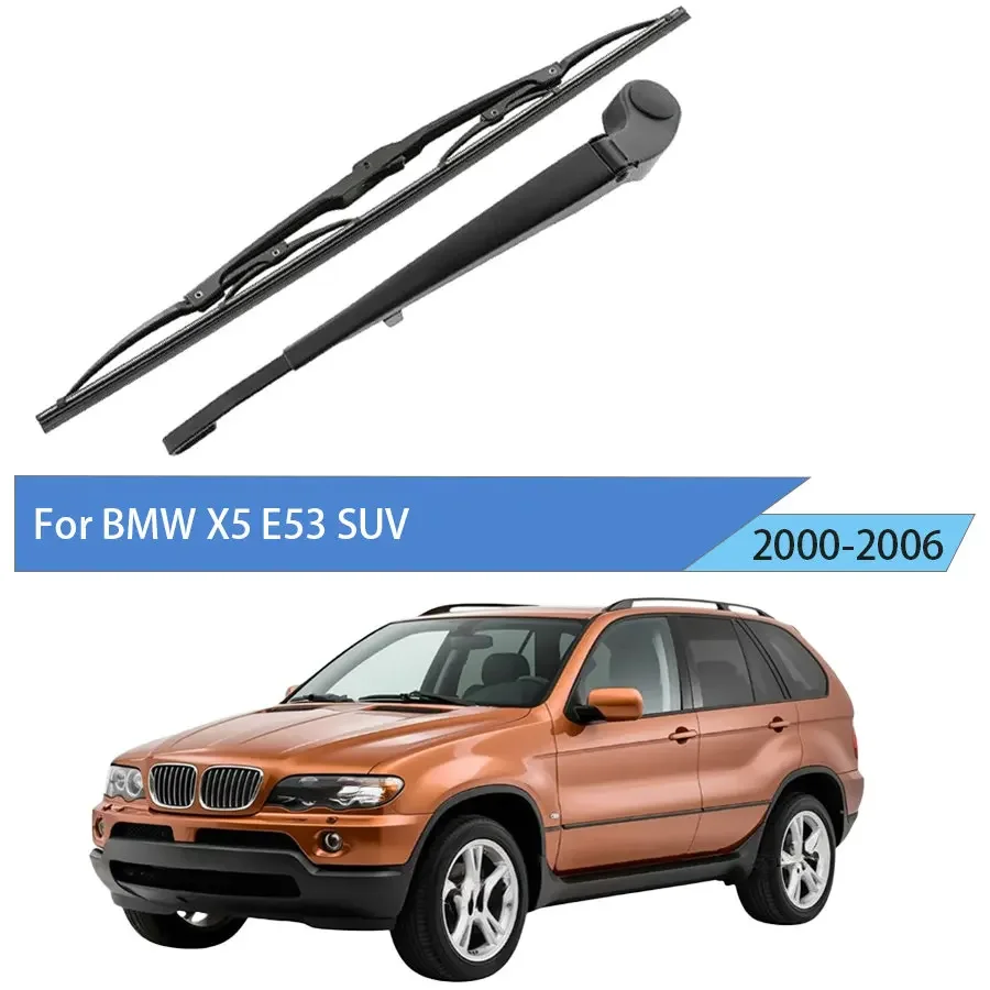 

For BMW X5 E53 SUV 2000-2002-2006 Rear Wiper Blade Arm Rear Window Windshield