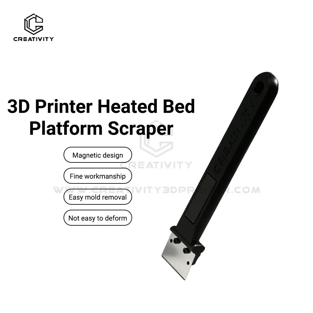 

For Bambulab Hot Bed Scraper Blades Universal Replacement Cutter for X1/P1/A1 Series 3D Printers High Quality bamboo Knife Tips