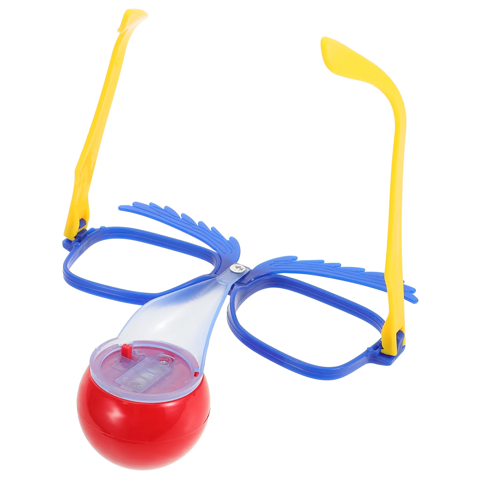 

Clown Glasses Eyeglasses For Party Costume Prop Supply Ornament Decorative Funny Creative With Nose Reusable Easy Clean Sturdy