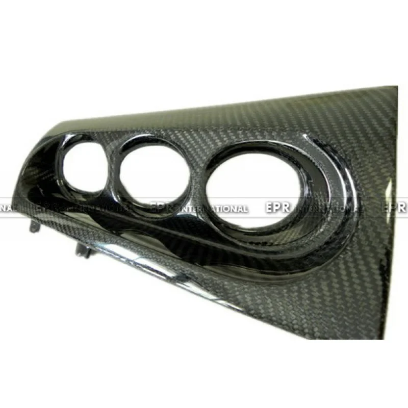 Applicable Mitsubishi Lancer Evolution 10 Carbon Fiber Interior Modification Three-Hole Instrument Panel Frame Center Console Da