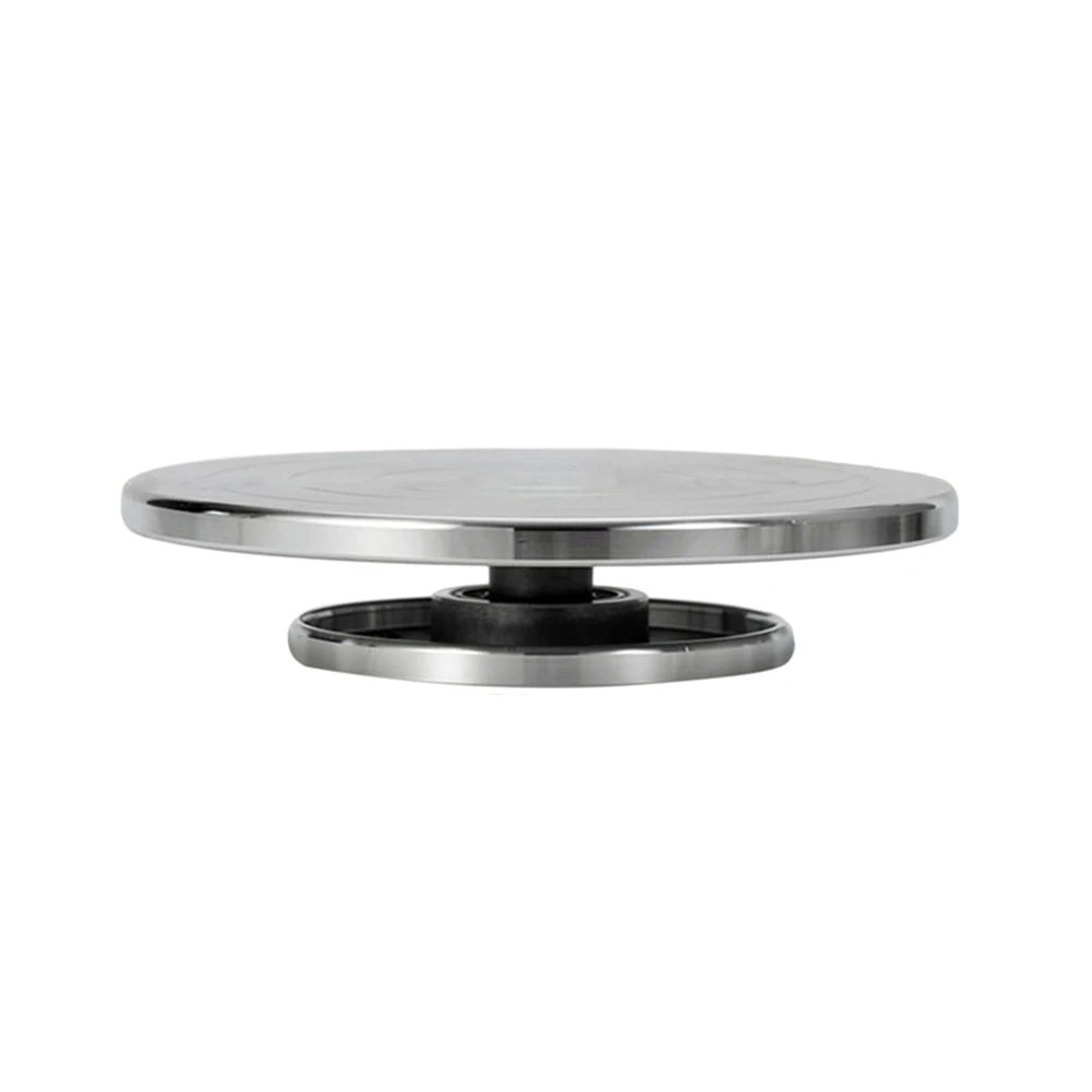 For Sculptors For Artists For Bakers for sculpture Turntable Handmade Aluminum Alloy Double-Sided Rotating Easy To Use