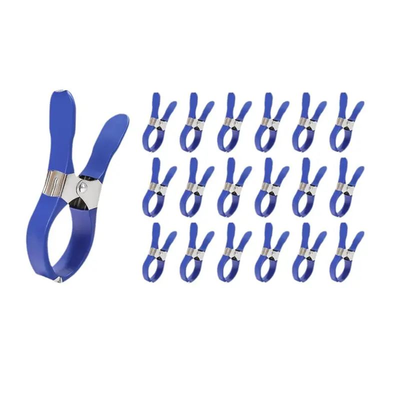 

B48B-Зажимы для защиты от ветра, 18 шт., зажимы для покрытия бассейна, зажимы для покрытия бассейна для надземных бассейнов