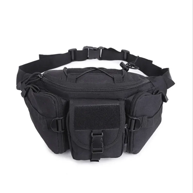 

Outdoor Waist Bag Tactical Fanny Pack MOLLE Waist Pack Sports Fishing Chest Pack Men and Women Camouflage Chest Bag