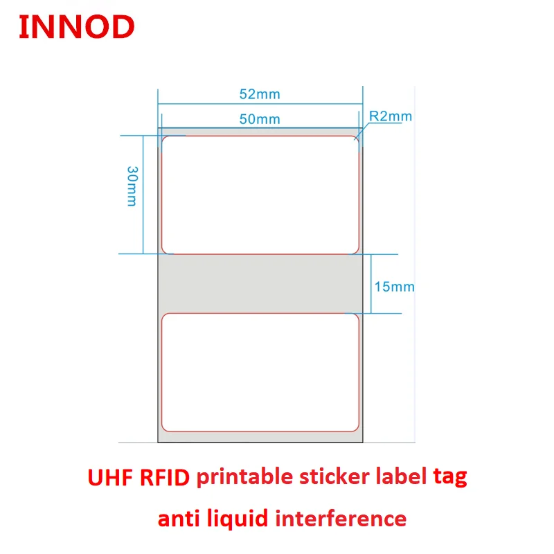 10pcs RFID Tag UHF Passive Liquid Anti Interference Tag Tag for Retail Tracking Medical Managment