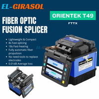 Fiber Optic Fusion Splicer  Orientek T49 Kit 4 Motors Clad-Alignment Fibra Optica Fusion Splicer Optical Welding Machine