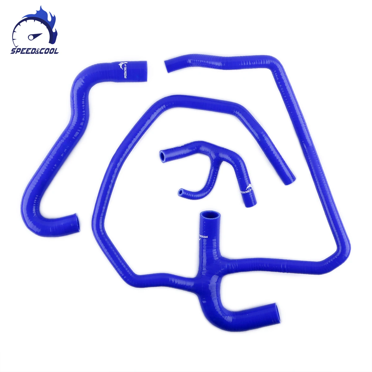 SPEED&COOL For Fiat Cinquecento 500 Sporting 1.1 Manicotti Acqua Car Silicone Radiator Coolant Hose Kit