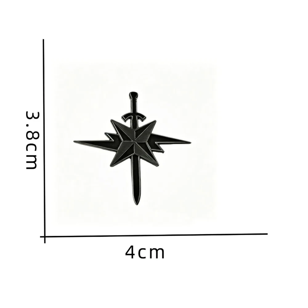 USAF Special Warfare Enamel Pin Military TACP CCT Badge Tactical Sword Compass Star Brooch Lapel Pins Backpack Hat Jewelry Fan G