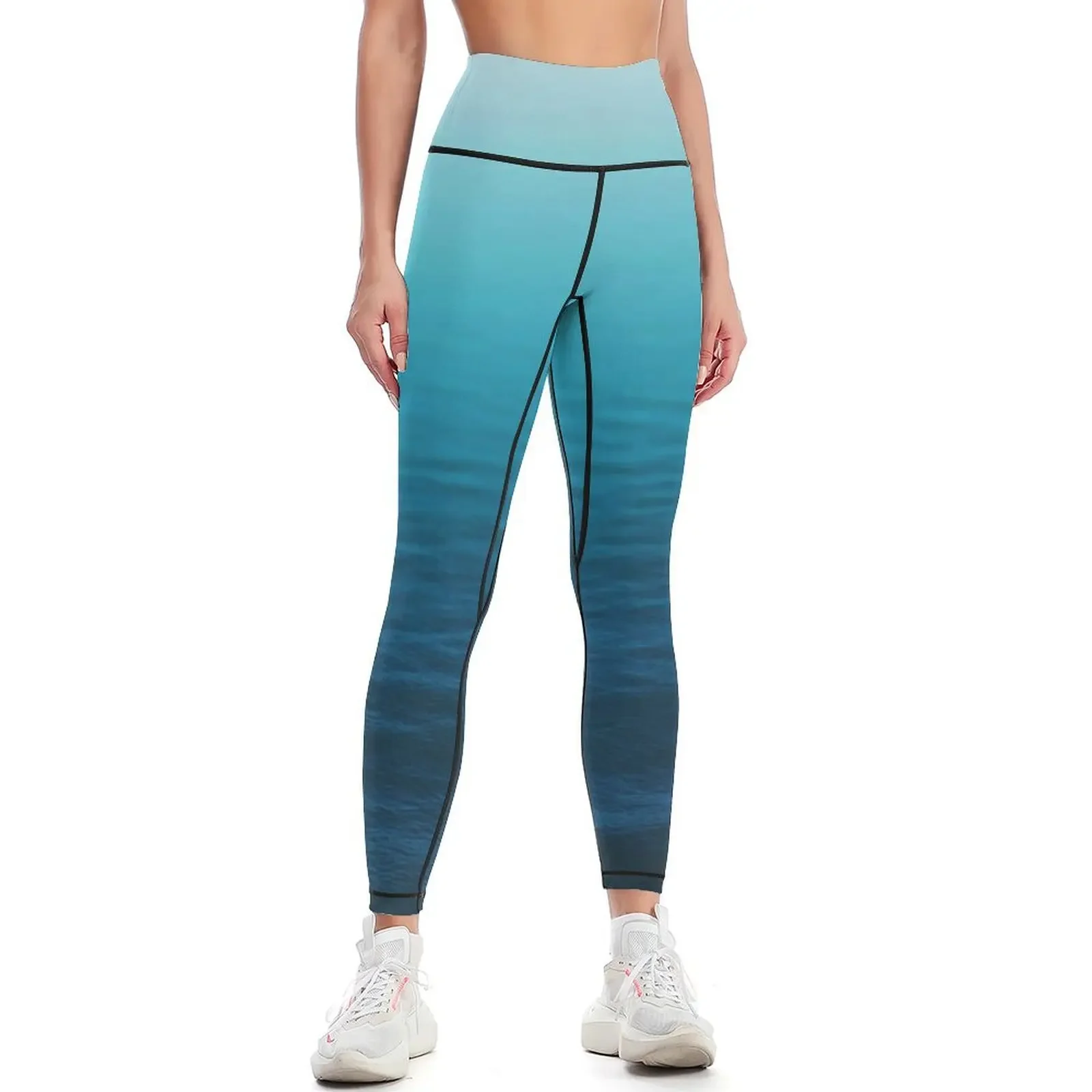 Deep Blue Leggings push up fitness Clothing fitness Fitness's gym clothes fitness set gym Womens Leggings