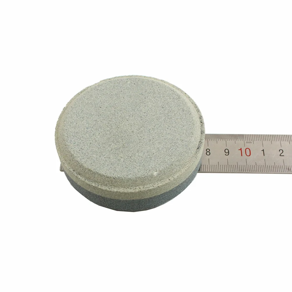 

Round Shape Double-Sided Sharpening Stone Household Small Grinding Sharpener for General Jobs Outdoor Exploration Campers