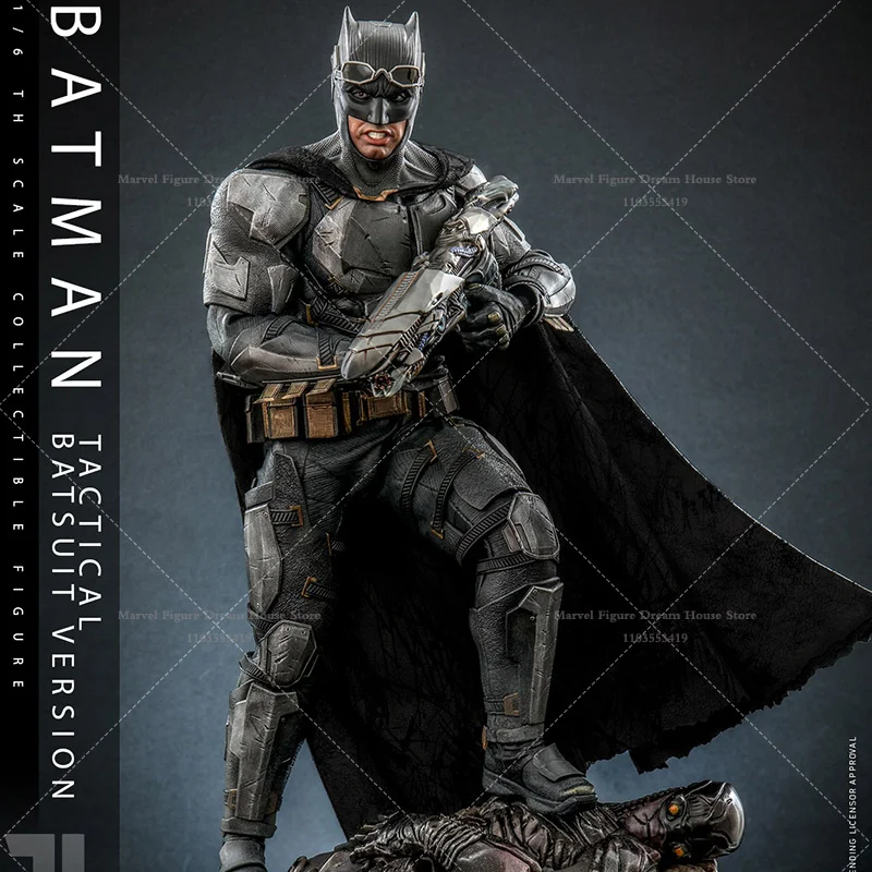 HOTTOYS TMS085 1/6 Scale DC Justice League Batman Wayne Heavy  Armor Edition Dark Style 12-inch Full Set Action Figure Soldier