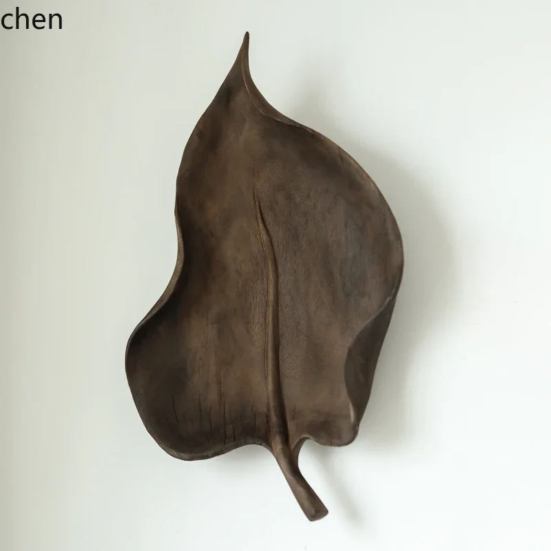 Leaf Shape Wall Wall Decoration Handmade Art Installation Home Hanging Wall Decoration PlantN10