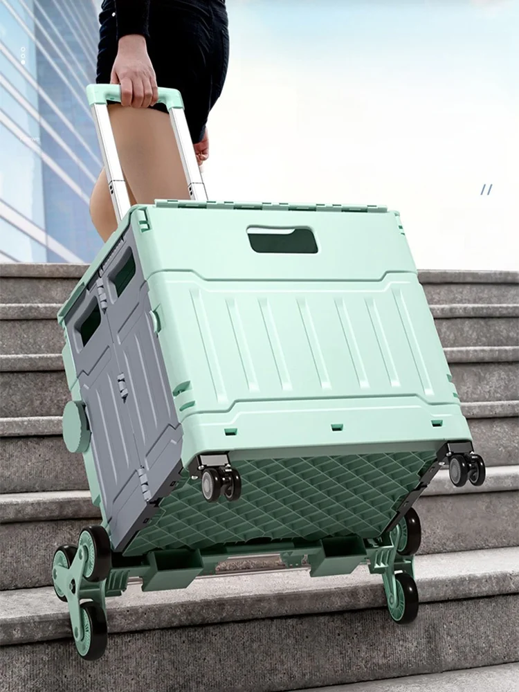 boite-de-rangement-pliable-et-portable-organisateur-d'equipement-de-patinage-chariot-a-roulettes-pour-skateboard-d'enfant-avec-barre-de-traction-chariot-de-courses-pratique
