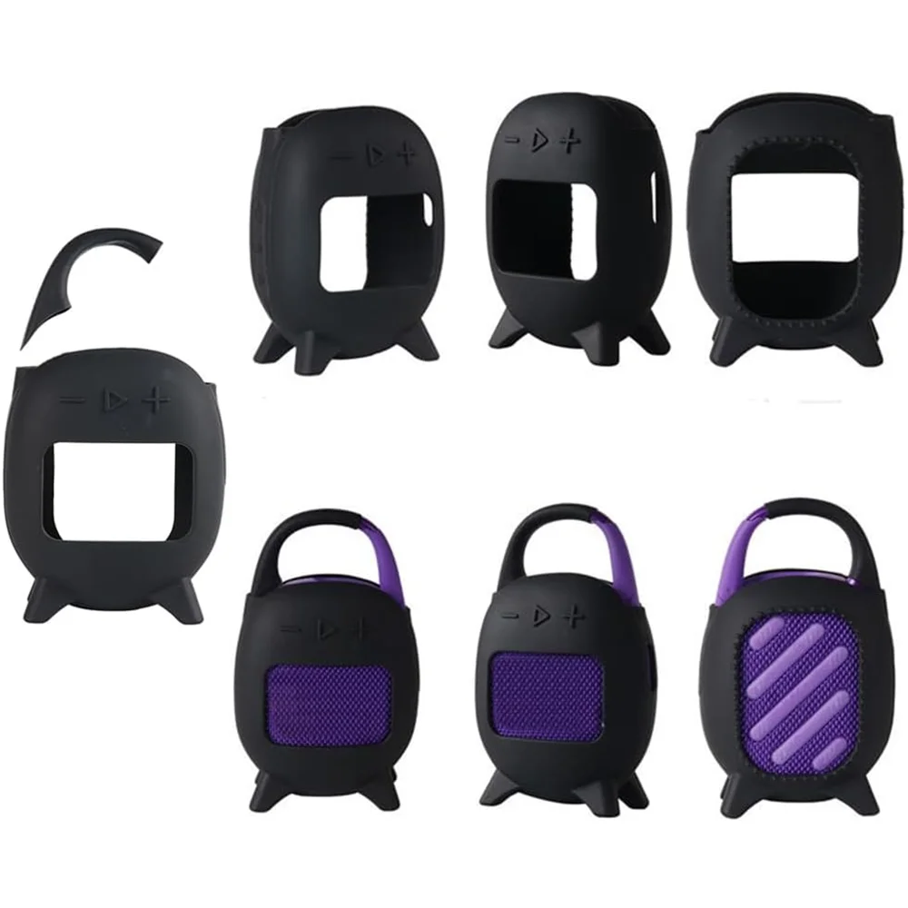 เคสซิลิโคนสําหรับ JBL CLIP 5 ผิวนุ่มกันกระแทกสําหรับ CLIP5 แบบพกพาลําโพงกลางแจ้ง Accessorie