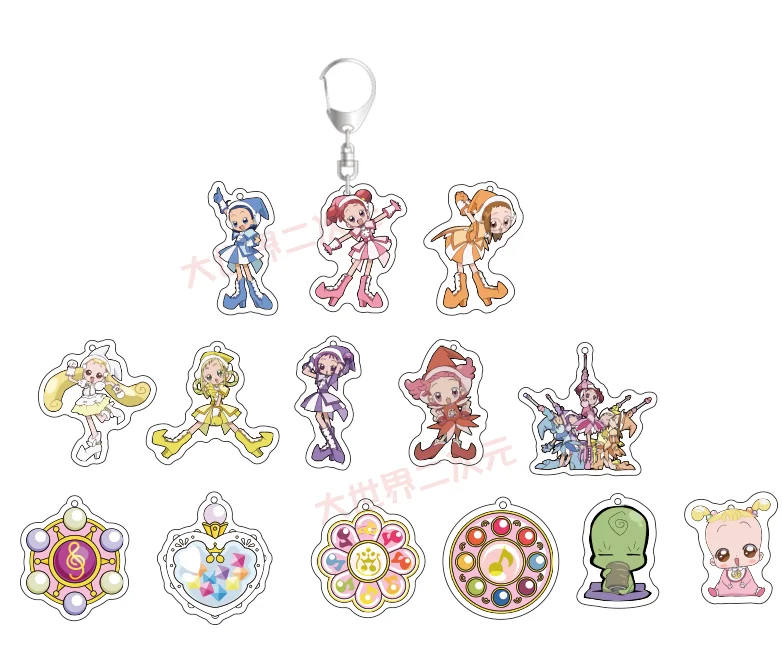 Ojamajo Doremi Cute Girl Anime Keyrings Keychains  llavero