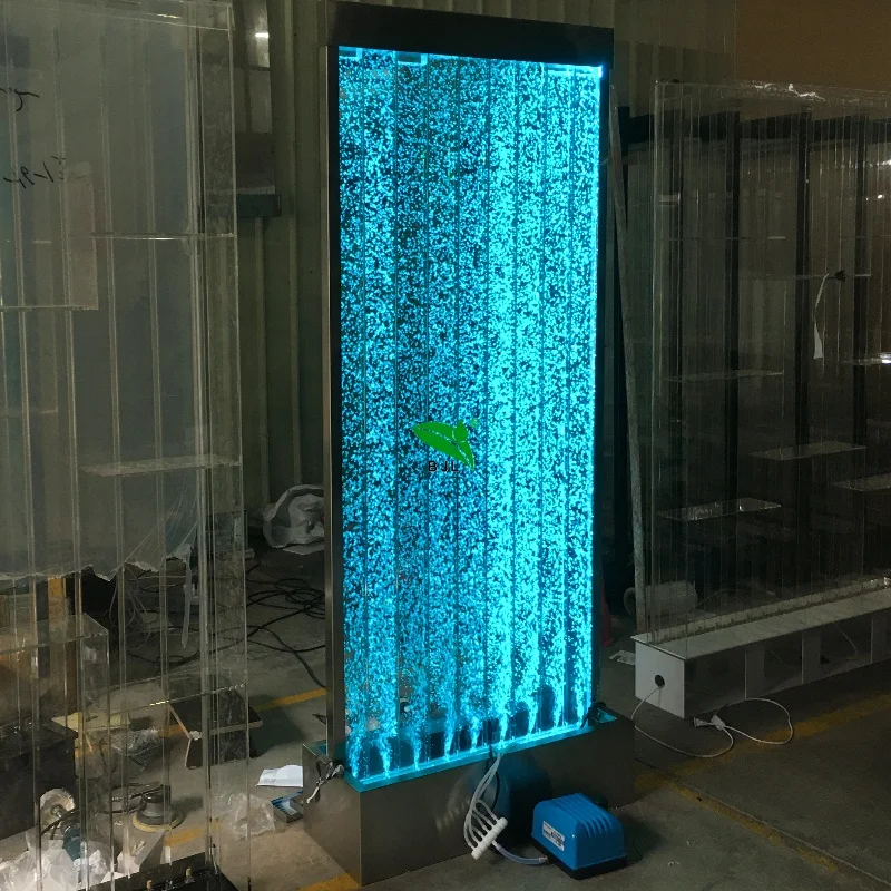 Customized. LED light color changing dancing bubble wall decorations home restaurant