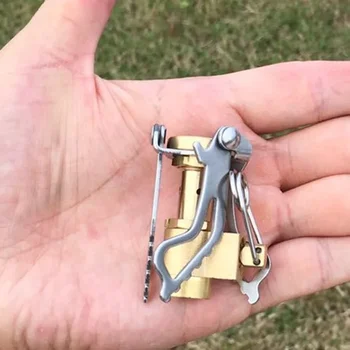 휴대용 야외 가스 스토브 캠핑 미니 스토브, 화로 포켓 화구 쿠커, 고속 회전 화염, 효율 절약 