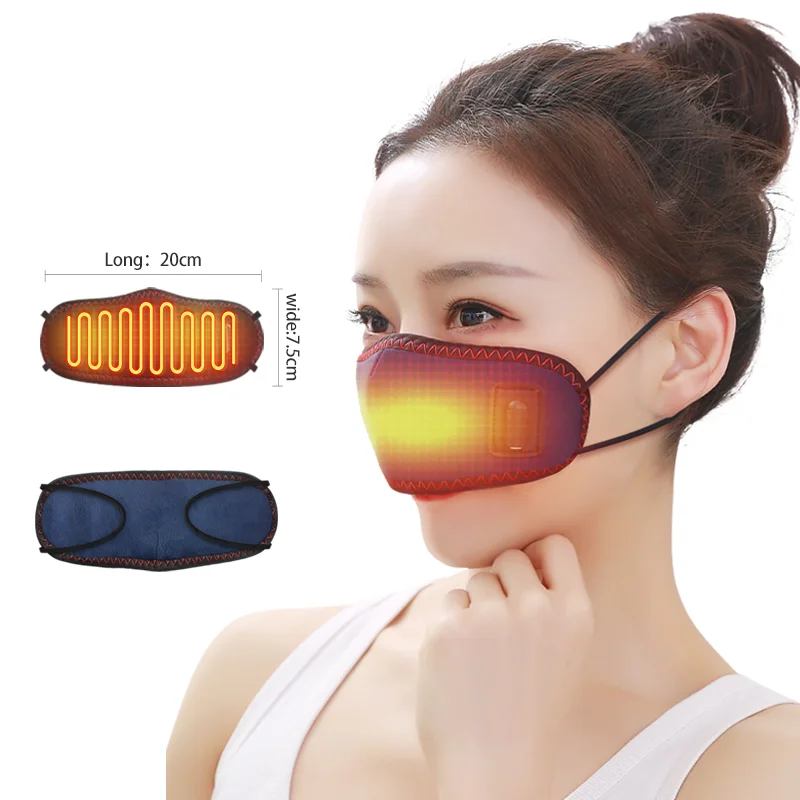 

Электрическая грелка для носа с массажем, 3 режима нагрева, от храпа, от аллергии, для расслабления дыхания, улучшение сна, унисекс