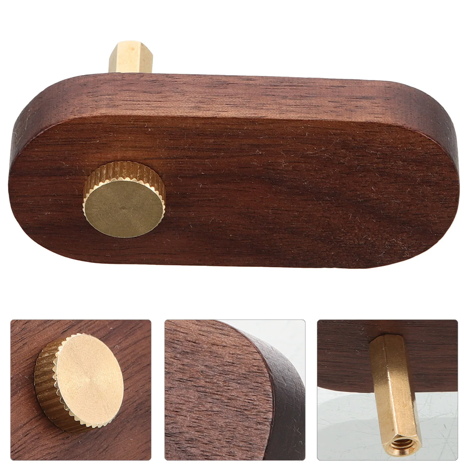 

Деревянная подставка для ценника, небольшой настольный держатель для розничного магазина, держатель для знака с гладкими краями для ювелирных часов