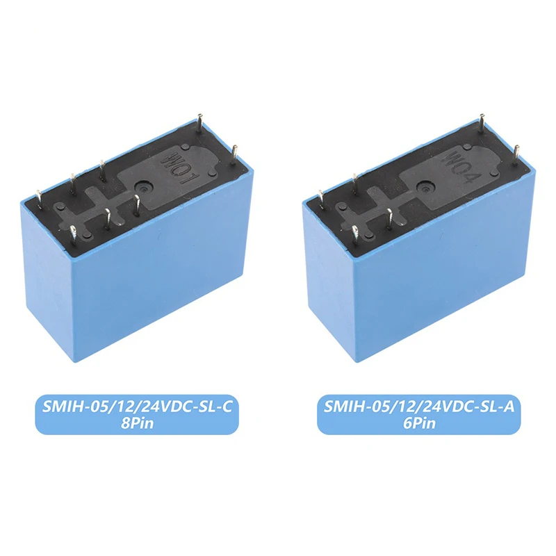 15PCS 6/8Pin Relay SMIH-05VDC-SL-C SMIH-12VDC-SL-C SMIH-24VDC-SL-C 5V 12V 24V 16A Relays SMIH-05VDC-SL-A SMIH-12VDC-SL-A