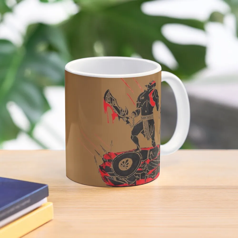 

Legend of Kratos (Greek Mythology Style) Coffee Mug Breakfast Cups Mug Cup Cups And Mugs