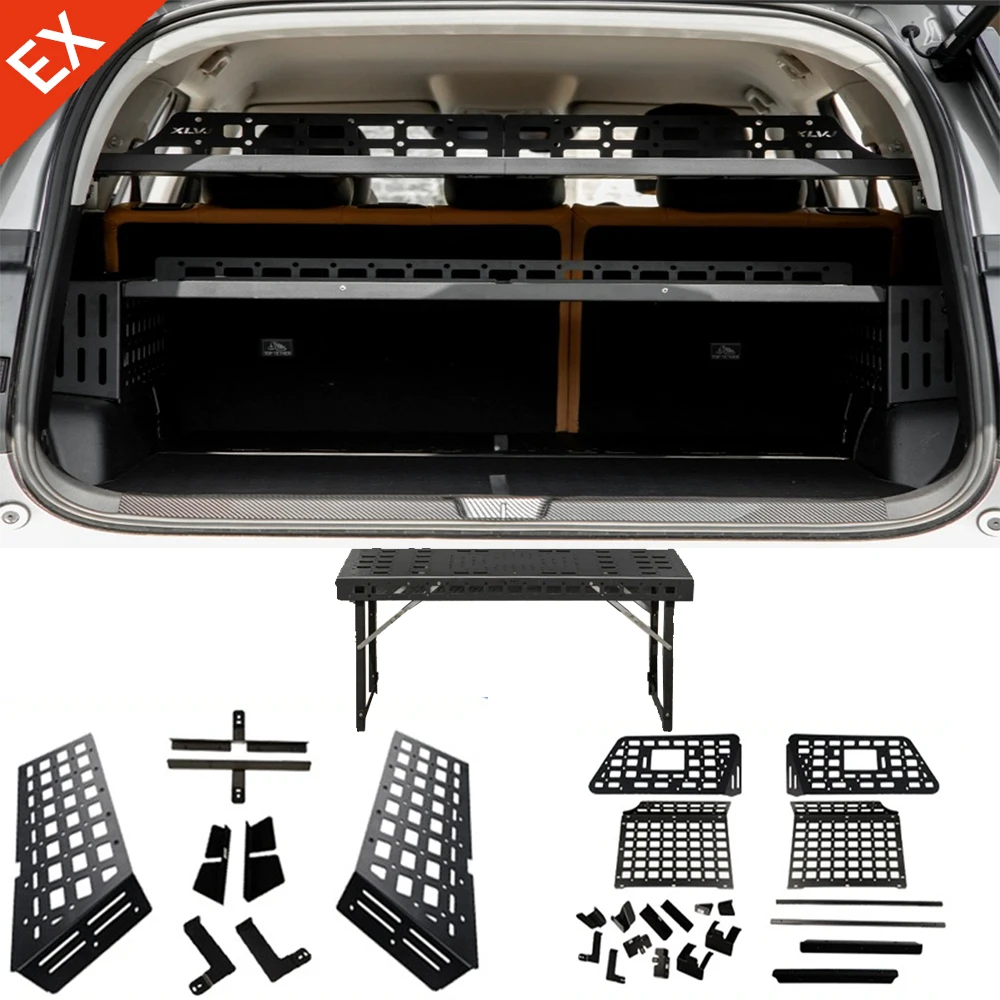 

For Haval H5 2023-2025 Accessories Car Modified Special - purpose Trunk Rack Storage Frame and Expansion Storage Box