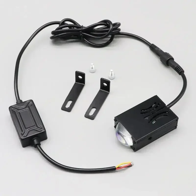 

24W Car Grille Light Mini Matrix Laser Headlights Medium Grille Light LED Front Grille Lamp For Enhanced Night Driving Safety