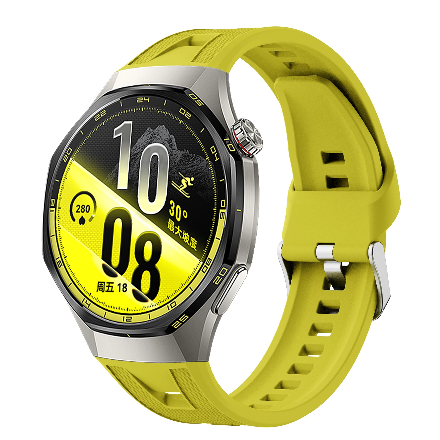 Original Silikonarmband für Huawei Watch GT7 Pro 46mm Ersatzarmband für Huawei Watch GT6 Pro 46mm Zubehör Correa – Detail 4