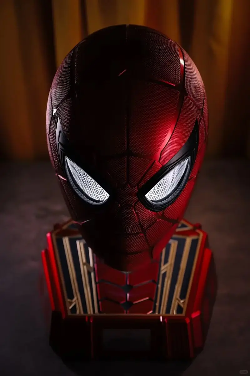 

Новинка в наличии: Шлем Человека-паука Marvel Final Version, серия для косплея, масштаб 1:1, с Bluetooth-колонкой, настольный сувенир