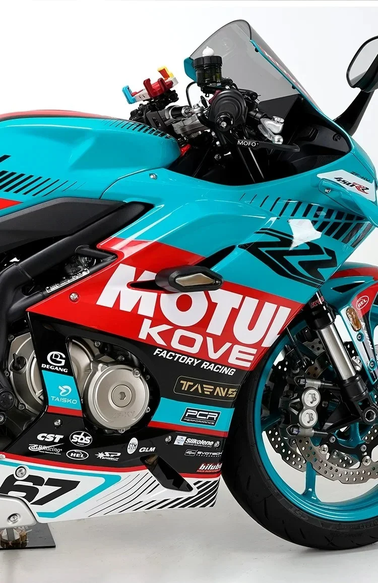 FOR Custom 450RR Manx  Gen Slim Profile Racing Guard Combo with Vibration-Reducing Anti-Fall Rods for All-Skill-Level Protection